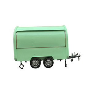 Proveedor de China buena calidad pizza perro caliente de comida móvil cocina restaurante los coches remolque carro - Product Image 6