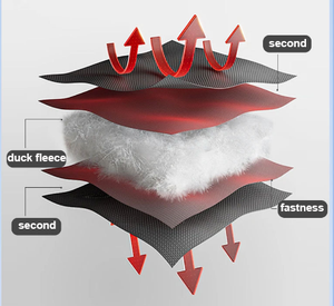 Veste sans manches en duvet d'<span class=keywords><strong>eider</strong></span> pour femme, hiver 2024, col montant, plumes de canard, légère et respirante, chaude, vêtements de maintien au chaud - Product Image 5