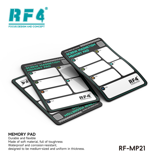 Memory Magnetic Pad RF-MP21 Strong Magnetic Absorption, Compact and Lightweight, Effortlessly Solving Screw Storage Problems