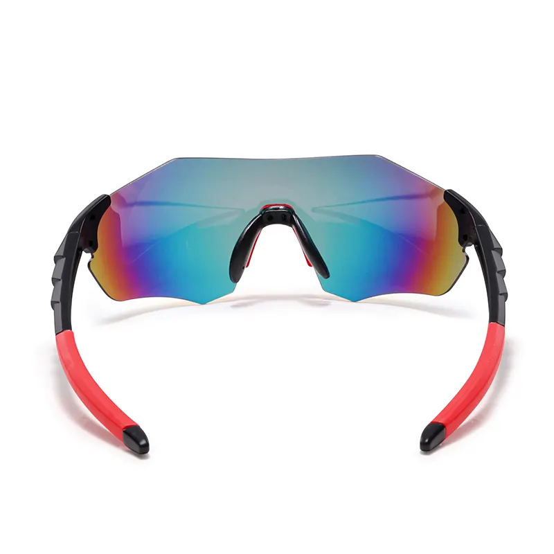 Groothandel Custom Logo Uv400 Gepolariseerde Sport Brillen Veiligheid Zonnebril Voor Vrouwen En Mannen