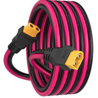 Cable de Extensión XT60, Adaptador XT60 Macho a Hembra, Cable XT60 de 12AWG, Cable para Estación de Energía Portátil, Cable Adaptador Solar para RV, 0.8M