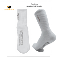 Calze Sportive in Cotone Organico Lavorato a Maglia con Design Personalizzato per Brand in Crescita, Modello Gratuito, Calze da Basket e Atletica