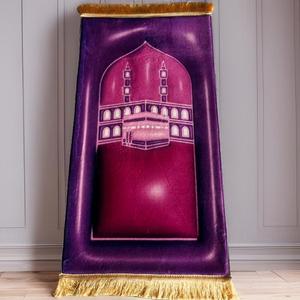 Tappeti per bambini cinesi per adolescenti più venduti all'ingrosso 3d tappetini di pellegrinaggio stampati digitali a basso prezzo personalizzabili per bambini moschea - Product Image 4