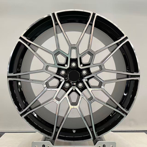 Rines de Aleación Forjados con Acabado Negro Brillante de 18-22 Pulgadas, Estilo <span class=keywords><strong>M</strong></span>, 5x112, para <span class=keywords><strong>BMW</strong></span> Serie 3, 5, 7, I3, <span class=keywords><strong>I4</strong></span>, X3, X5 - Product Image 4