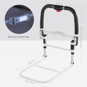 Soporte de Seguridad para Cama, Antideslizante, Ligero, Acolchado, Fácil de Instalar, para Personas con Discapacidad, Ayuda para Subirse a la Cama - Product Image 6