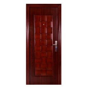 Porte in Lamiera Doppia Ampiamente Utilizzate in Indonesia, <span class=keywords><strong>Porta</strong></span> in Acciaio Zincato, Grande Cancello Principale, <span class=keywords><strong>Porta</strong></span> <span class=keywords><strong>d</strong></span>'Ingresso Moderna e Sicura - Product Image 6