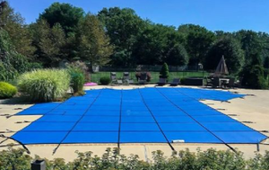 Couverture de sécurité pour piscines enterrées pouvant être expédiée en une seule pièce - Product Image 6