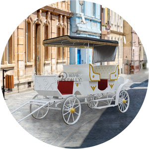 Carrosse royal complet pour excursions touristiques, <span class=keywords><strong>limousine</strong></span> de style anglais, chariot à chevaux pour excursions touristiques, carrosse électrique sans chevaux - Product Image 4