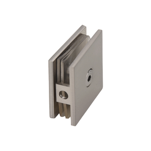 Ağır kare pirinç paslanmaz çelik duş camı korkuluk kelepçe paslanmaz çelik cam kelepçe - Product Image 5