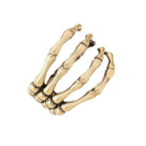 Gothique Squelette Os Manchette Bracelet Punk Sombre Crâne Fantôme Griffe Hommes Femmes Tendance Personnalité Hip-Hop Halloween <span class=keywords><strong>Bras</strong></span> Bracelet Poignets - Product Image 6