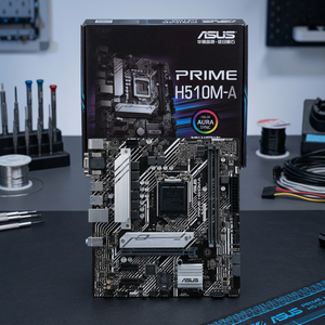 Carte mère de bureau AsusTech H510M avec DDR4 64 Go double canal, socket LGA1200, nouvelle couleur, prise en charge M.2 1200 broches - Product Image 2