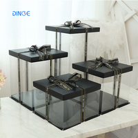 Boîtes à gâteaux 11 pouces pour pâtisserie, économiques, pour ananas, blanches, 4 pour 30 cm, emballage 6, 8, 10 pouces, pour mariage à Dubaï, 20x20 cm