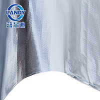 Barrera de vapor aislante para pared del ático, barrera de vapor de aluminio kraft para el techo