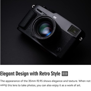Ttartisan เลนส์กล้องฟิกซ์ F0.95แบบแมนนวล APS-C 35มม. สำหรับเลนส์กล้อง Canon rf/m <span class=keywords><strong>Nikon</strong></span> <span class=keywords><strong>Z</strong></span> SONY E Fuji X - Product Image 5