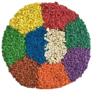All'ingrosso EPDM 1-3mm /2-4mm granello colorato Epdm gomma granuli per parco giochi all'aperto pavimentazione