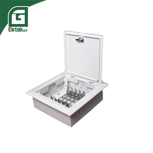 Caja de Distribución de Comunicaciones GETEKnet OEM IP65 Impermeable de Acero Inoxidable para 50 Pares, con Cerradura de Llave para Módulo Krone LSA - Product Image 1