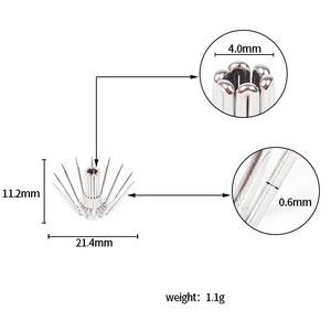 Stainless Steel Umbrella Design for Sea <strong>Fishing</strong> Super Strong 12 Claw 24 Claw Squid Jig Hooks - Product Image 2
