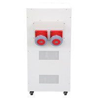 Stabilisateur de tension automatique triphasé à écran tactile, à large plage, sans contact, pour usage industriel, 80 kVA / 64 kW, à commande statique SCR AVR