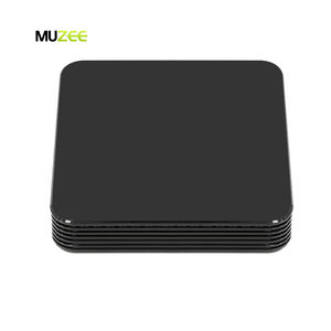 MUZEE-Reproductor multimedia con control remoto por voz, dispositivo original con Android TV, 4K, 8K, BT, Android 12, OEM, Allwinner H618, 4GB, 32GB - Product Image 1