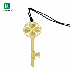 <span class=keywords><strong>Marque</strong></span>-pages métalliques personnalisés avec logo <span class=keywords><strong>3D</strong></span>, pompons, en forme de crochet d'ancrage souple pressé, en vrac, clips personnalisés, or et argent - Product Image 4