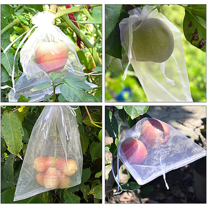 Filet anti-oiseaux pour vignoble / sac en plastique pour fruits secs / sac en filet PP recyclé pour bûches de bois pour oranges - Product Image 6