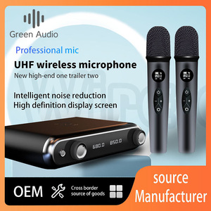 Sistema de Micrófono Inalámbrico UHF Profesional GAW-TM88, Micrófono de Mano para <span class=keywords><strong>Karaoke</strong></span>, Iglesia, Escenario, Discursos, Espectáculos, Bandas, Fiestas en Casa - Product Image 6