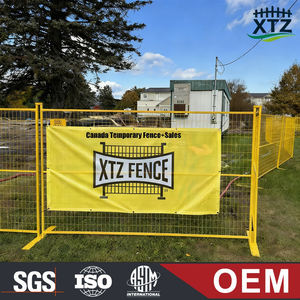 Fabricante de Cercas, Venta al por Mayor para el Mercado Canadiense, Cerca Temporal de 6' x 10' para Obras de Construcción, Galvanizada y con Recubrimiento en Polvo - Product Image 2