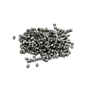99,99% 3*3mm Molybdän-Säulen-Metall granulat Mo für die Vakuum beschichtung