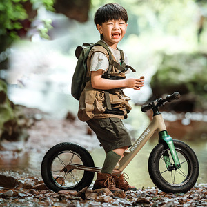 Vélo d'équilibre pour enfants Moonbac 12 pouces, cadre en alliage de magnésium, sans pédales, pour garçons et filles, pour la conduite en extérieur - Product Image 3