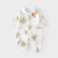 Mono de Manga Larga para Bebés, Ecológico, Suave y Transpirable, Personalizado a Bajo Precio