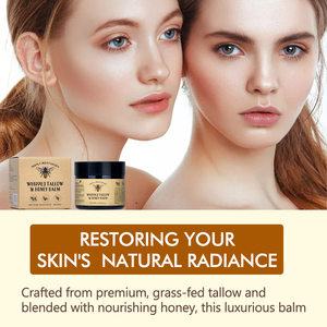 Bálsamo de Sebo Natural Batido con Miel para Rostro y Cuerpo, Nutritivo Profundo, Hidratante, Reparador de la Barrera Cutánea para Piel Seca y Dañada - Product Image 4