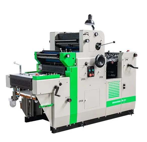 A máquina de impressão do offset da impressora de sigo preço uma cor da máquina para a venda