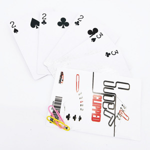Ensemble de cartes magiques G1149 Paperclip, tours de cartes Kingmagic, accessoires de magie, performance de close-up - Product Image 5