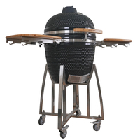 AUPLEX Asador De Carbon Restaurant Charcoal Grill 21 Inch Ceramic Kamado Grill for Outdoor Camado Grill Xl