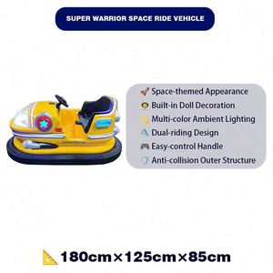 Coche de Choque Espacial con Construcción de Fibra de Vidrio, Luces Brillantes y Coloridas, Alta Sensibilidad Operativa, Respuesta Rápida NINIX - Product Image 3
