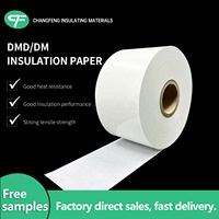 Papel de Aislamiento Compuesto DM Dacron-Mylar de 0.25mm Clase F 155 ℃   Revestimiento para Ranuras de Motor con Certificación UL, Tamaños Personalizados Disponibles