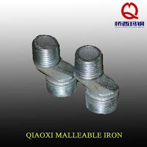 높은 품질 공장 공급 합리적인 가격 가단성 철 편심 젖꼭지 뜨거운 담근 아연 도금 파이프 피팅 - Product Image 5