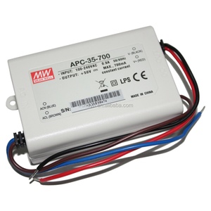 Alimentation LED Meanwell APC-35-700 35W 700mA à courant constant pour éclairage LED avec options de tension d'entrée 220V et 110V - Product Image 2