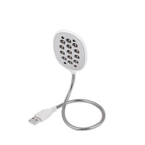 USB Flexible LED <b>Panel</b> <b>Light</b> 12LEDs Desk Reading Lamp White - Product Image 1