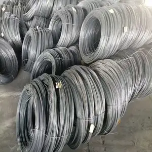 Barra de alambre de clavo de metal galvanizado por inmersión en caliente de acero de bajo carbono Gi alambres de acero de zinc en bobinas