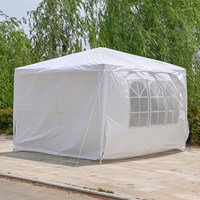 Tente à auvent monocouche en acier assemblable, toile PE imperméable, grand abri pour voitures et événements, réceptions en plein air