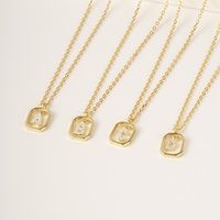 Collier personnalisé en argent S925 avec lettre espagnole, pendentif exquis de luxe léger, collier multifonctionnel personnalisé à la mode