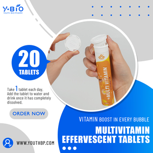 Comprimés effervescents multivitamines C en stock, prix d'usine direct du fabricant d'origine, 20 comprimés/tube - Product Image 6