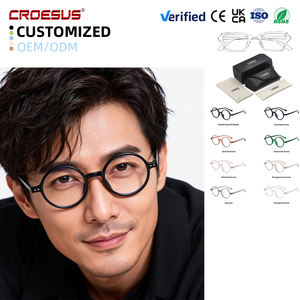 Logotipo personalizado clásico <span class=keywords><strong>Retro</strong></span> TR90 monturas <span class=keywords><strong>de</strong></span> <span class=keywords><strong>gafas</strong></span> redondas Anti Bloqueo <span class=keywords><strong>de</strong></span> luz azul <span class=keywords><strong>gafas</strong></span> <span class=keywords><strong>de</strong></span> protección - Product Image 1