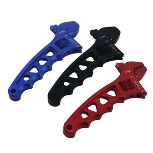 Clé à molette réglable en aluminium 172mm x 62mm métrique pour pièces automobiles AN3-AN12 rouge bleu noir - Product Image 2