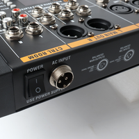 Console de mixage audio professionnelle 12 canaux CT12 avec Bluetooth, sorties XLR/TRS équilibrées pour les professionnels et les débutants