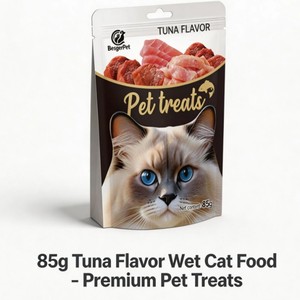 Muestras Gratis 2026: Bolsitas <span class=keywords><strong>de</strong></span> <span class=keywords><strong>Comida</strong></span> Húmeda para <span class=keywords><strong>Gatos</strong></span>, Halal, con Pollo, Res, Pato y Atún, Snacks para <span class=keywords><strong>Gatos</strong></span> - Product Image 6
