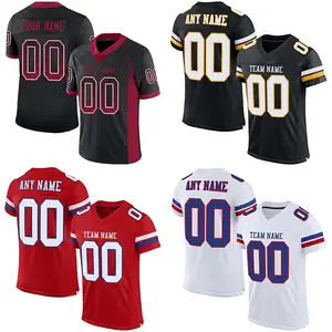 2023-2024 Vente en gros de maillots de football américain Ncaa personnalisés pour hommes, vêtements de football américain, broderie artisanale, chemises pour toutes les équipes