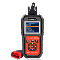 Lecteur de codes OBD2 KONNWEI KW480, adaptateur de réinitialisation OIL TPMS, scanner de systèmes complets, outils de diagnostic automobile