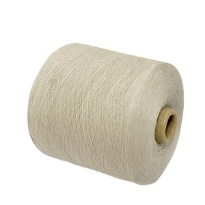 Fil de coton open end 100% coton / Fil de coton naturel blanc open end 100% coton - Product Image 5